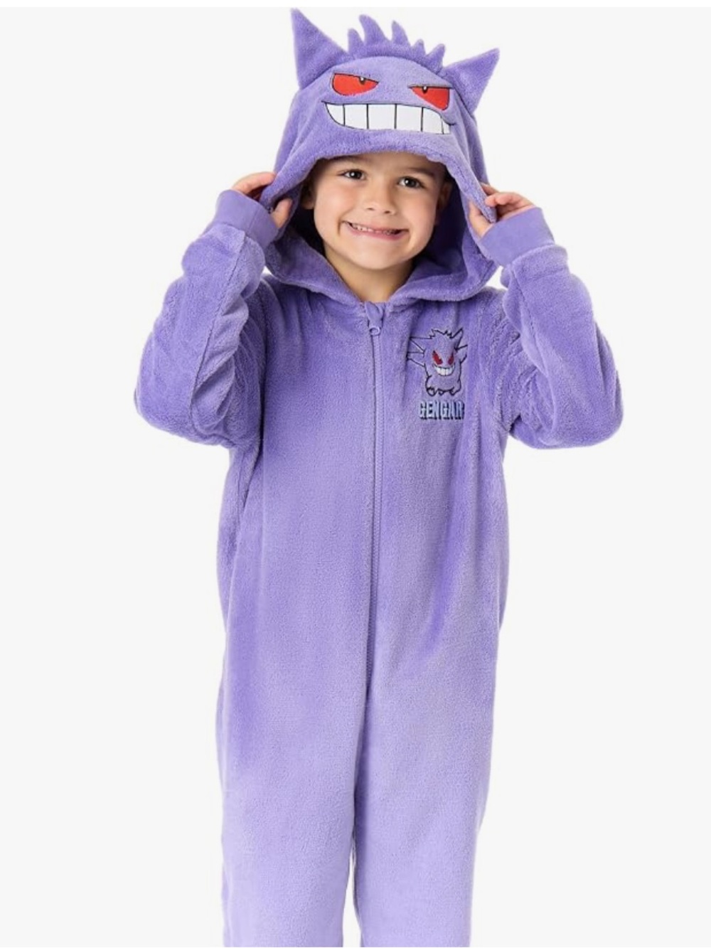 Gengar Costume Kids Pokemon 9-10 size